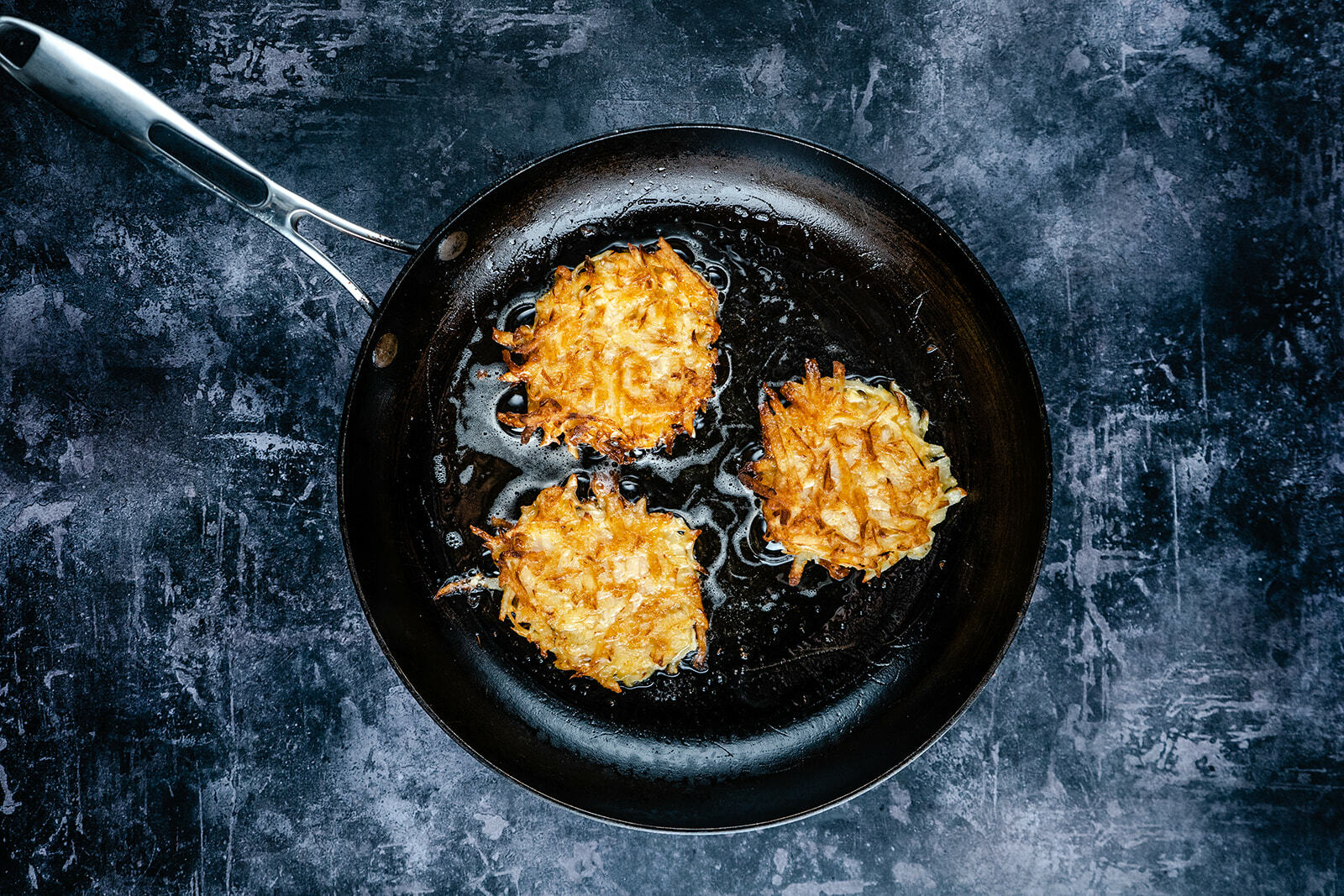 Arbroath smokie with latkes
