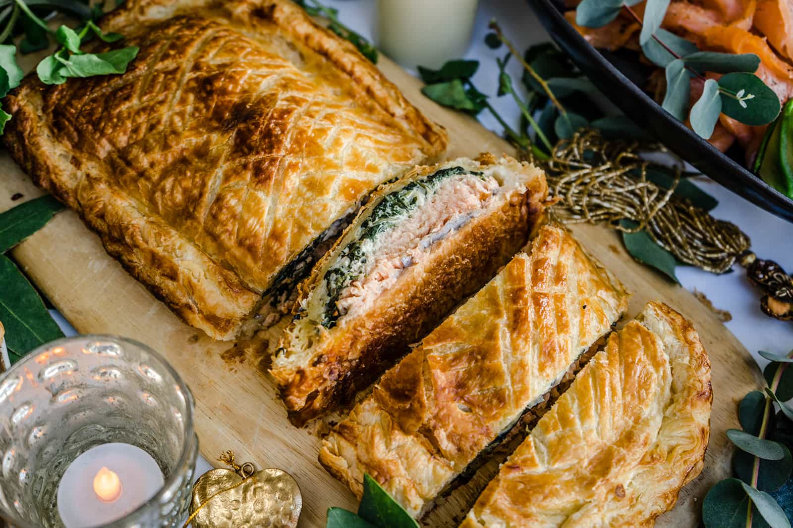 Salmon En Croûte