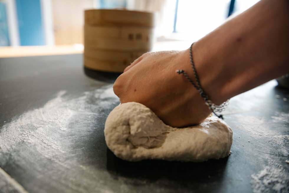 Crispy Sichuan Salt & Pepper King Fish Bao Buns