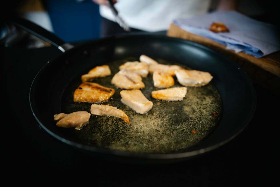 Crispy Sichuan Salt & Pepper King Fish Bao Buns