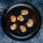 Dived king scallops