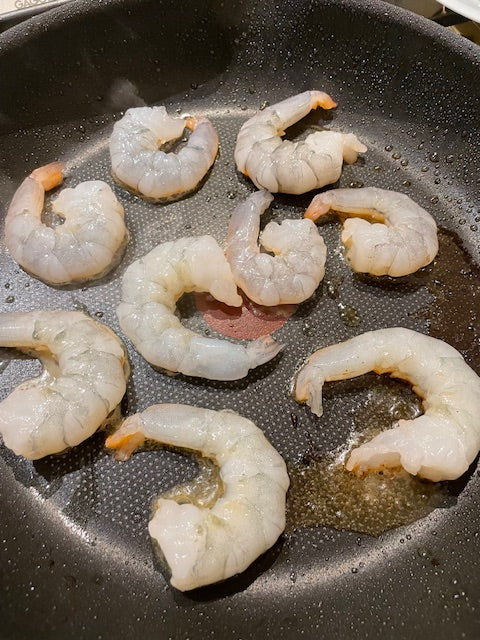 King Prawn Vol Au Vents with a Champagne Lemon Sauce