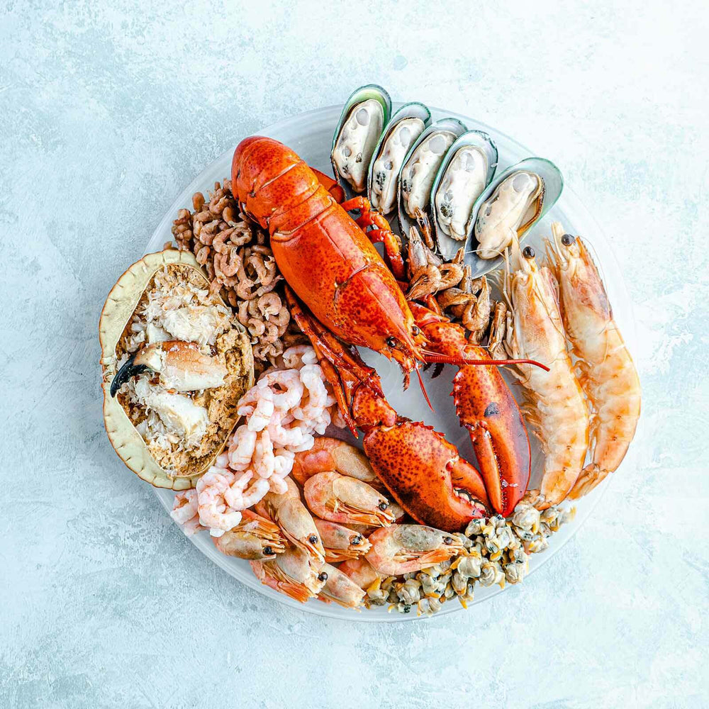 Plat Des Fruits De Mer - Cooked Shellfish Platter