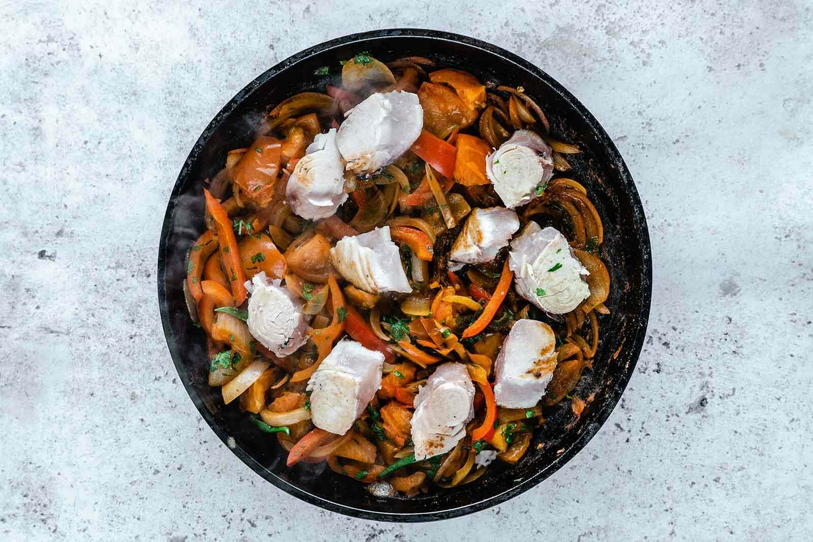 Caribbean Kingfish Stew