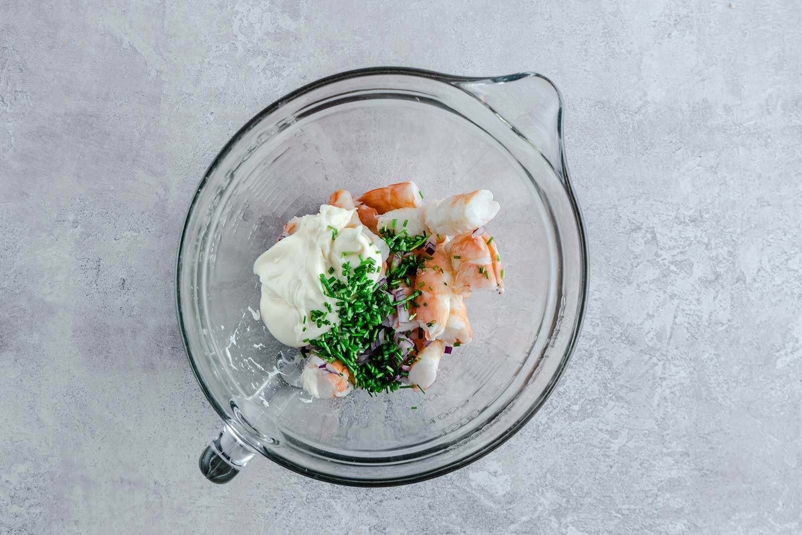 Prawn crevette Skagen