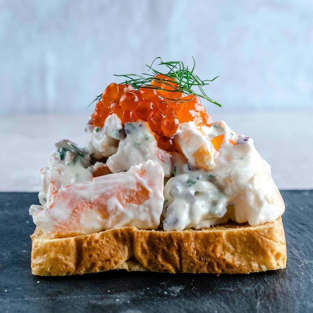 Prawn crevette Skagen
