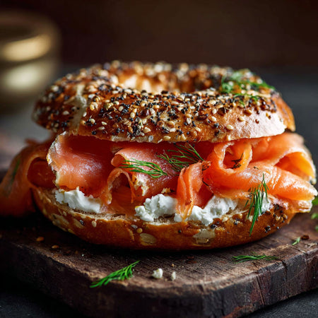 Classic Smoked Salmon Bagel