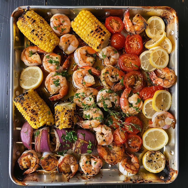 The Fish Society's Summer Seafood Tray Bake