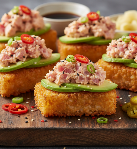 Fish Society Tuna Maguro Crispy Rice Bites