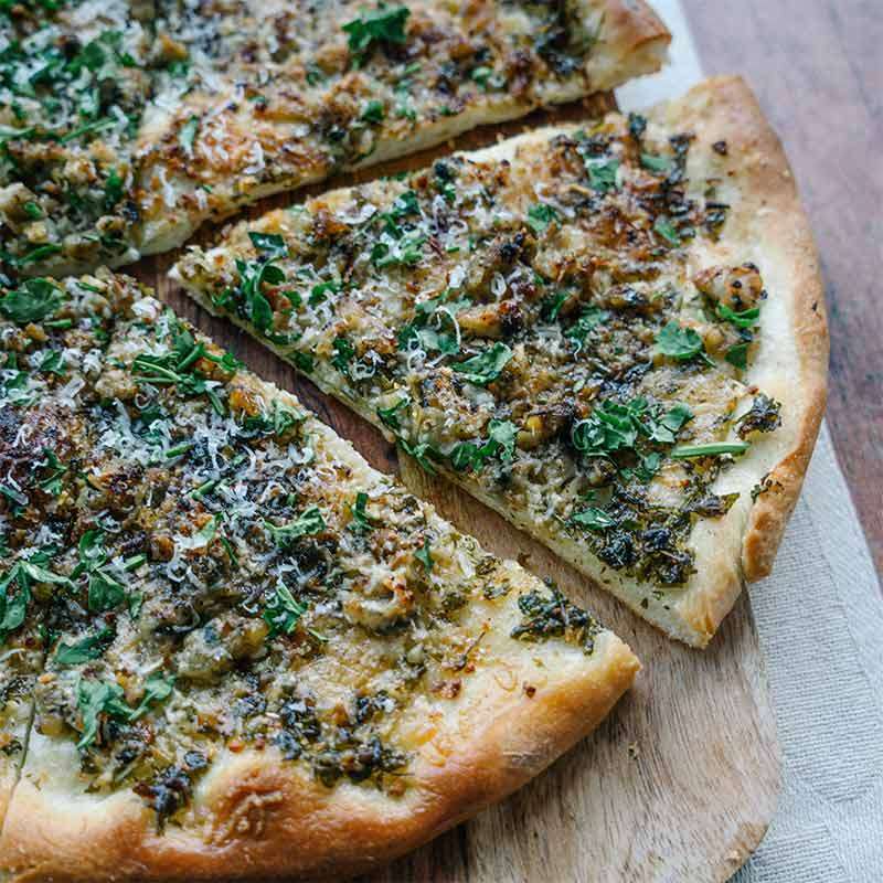 Chopped Clam Pizza
