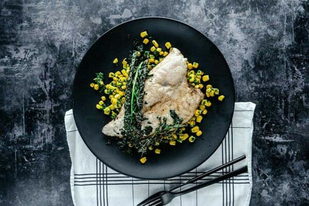 Sea Bream with Cavolo Nero