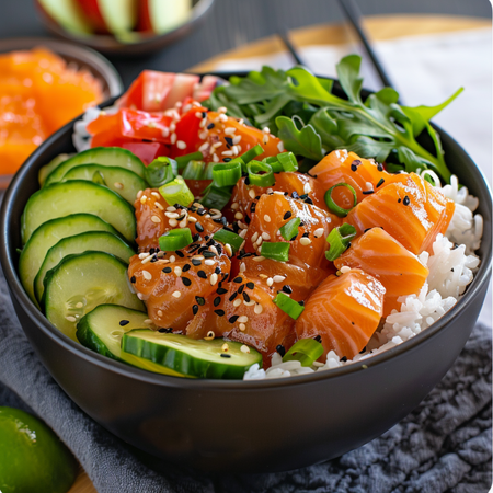 Salmon Poke Bowl