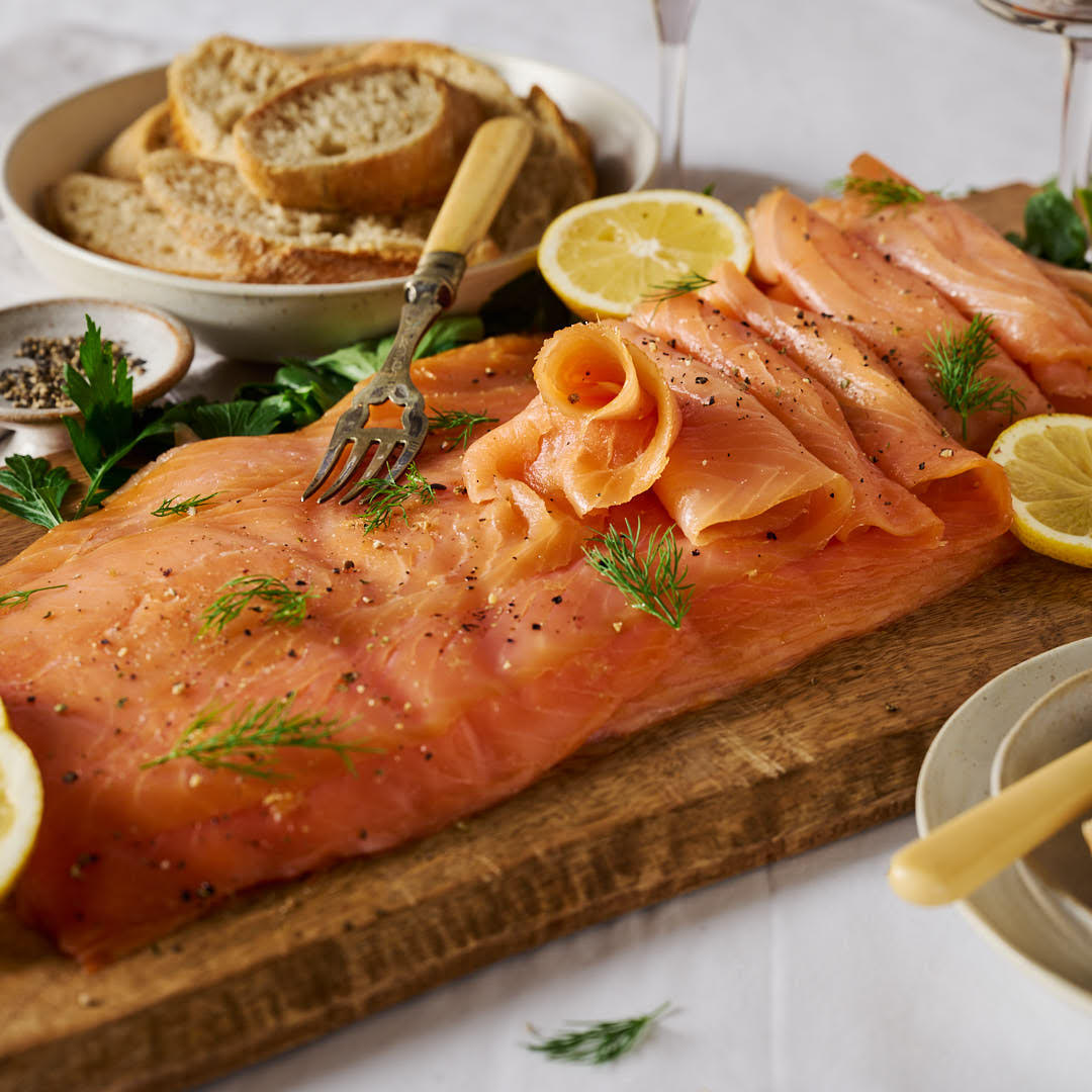 Christmas Smoked Salmon