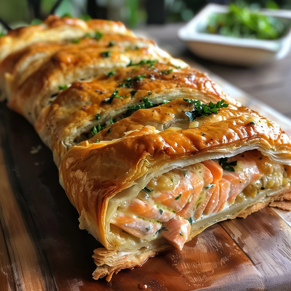 Christmas Salmon en Croute