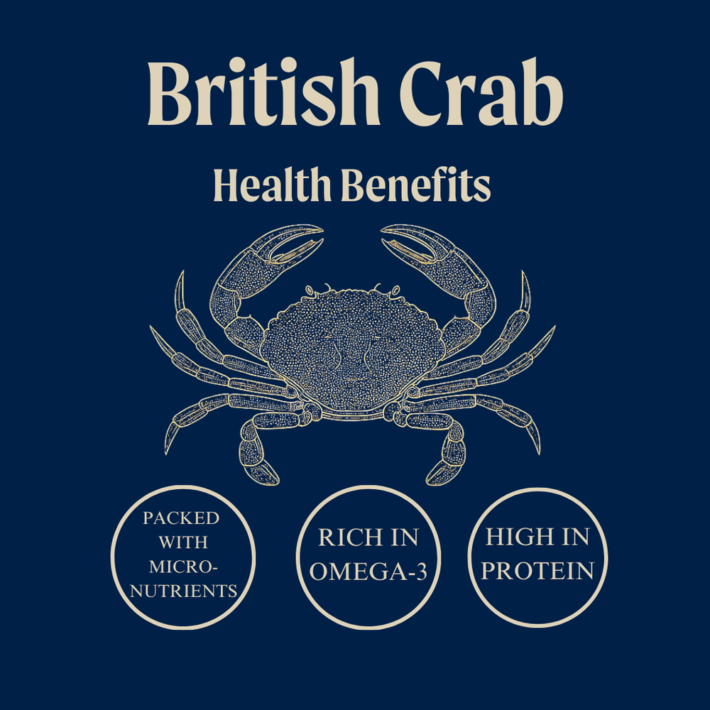 Wild British Crab Claws - Cooked