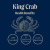 Wild Norwegian King Crab Cluster - Cooked
