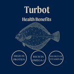 Whole Wild British Turbot - Cleaned