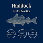 Wild Grimsby Smoked Haddock Fillet Steaks
