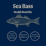 Whole Wild British Sea Bass - Cleaned