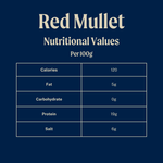 Wild British Butterflied Red Mullet Fillets -  2 pack