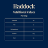 Wild Atlantic Skinless Haddock Bundle 260g x 20 (40 fillets)