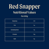 Wild Red Snapper Fillet Portions