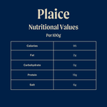 Wild British Plaice Fillets