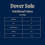 Wild British Dover Sole Fillet