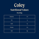 Wild Coley Fillet Portions - Skinless x 2