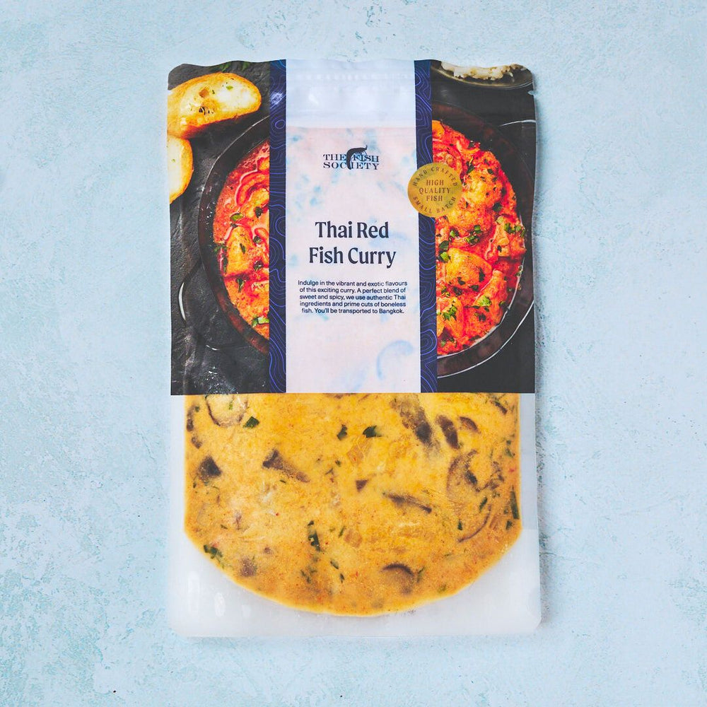Asian Fakeaway Seafood Box - Serves 4 - The Fish Society Thai Red Fish Curry
