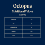 Whole Wild Octopus - Raw