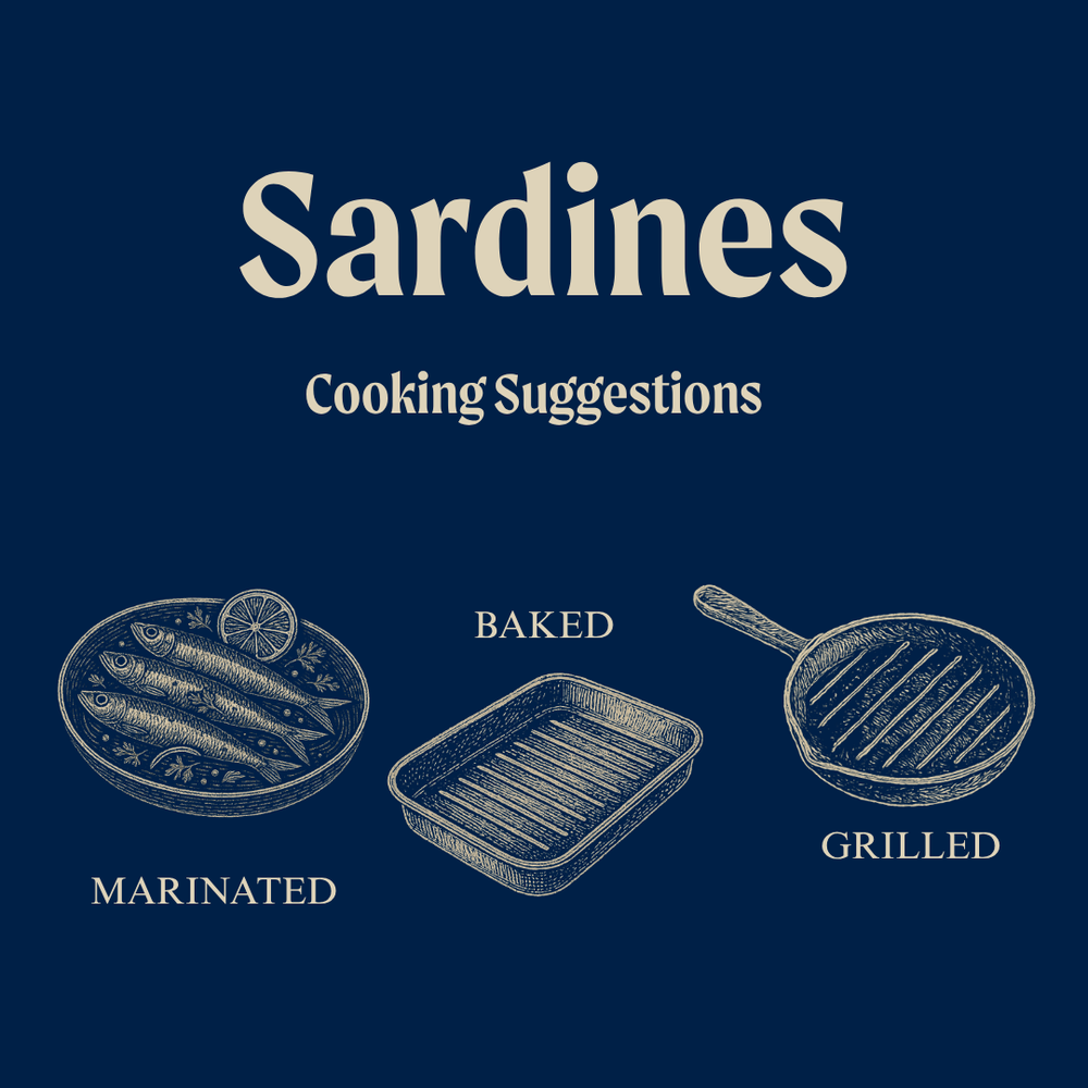 Whole Cornish MSC Sardines – The Fish Society