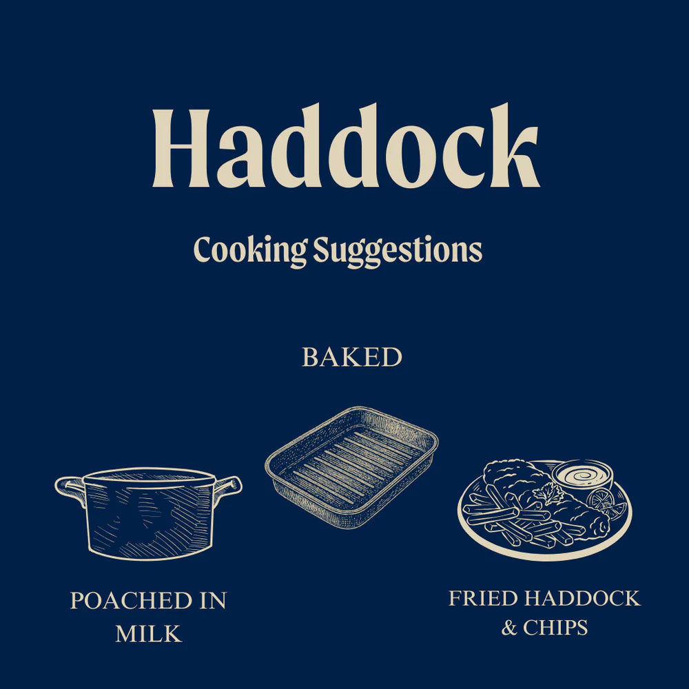 Wild Atlantic Skinless Haddock Bundle 260g x 20 (40 fillets)