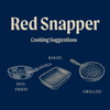 Wild Red Snapper Fillet Portions