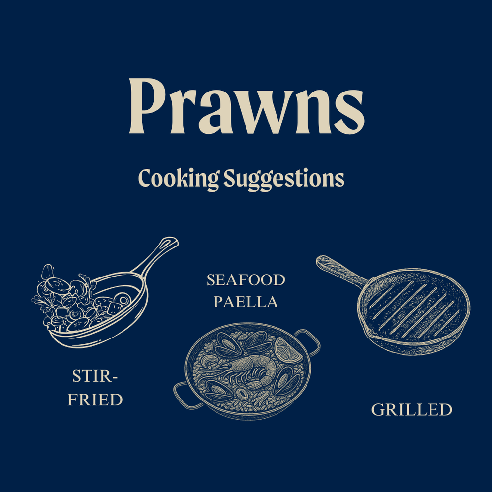 Best North Atlantic Peeled Prawns - 1.8kg net Bag