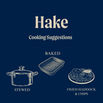 Wild Cape Hake Loin Steaks