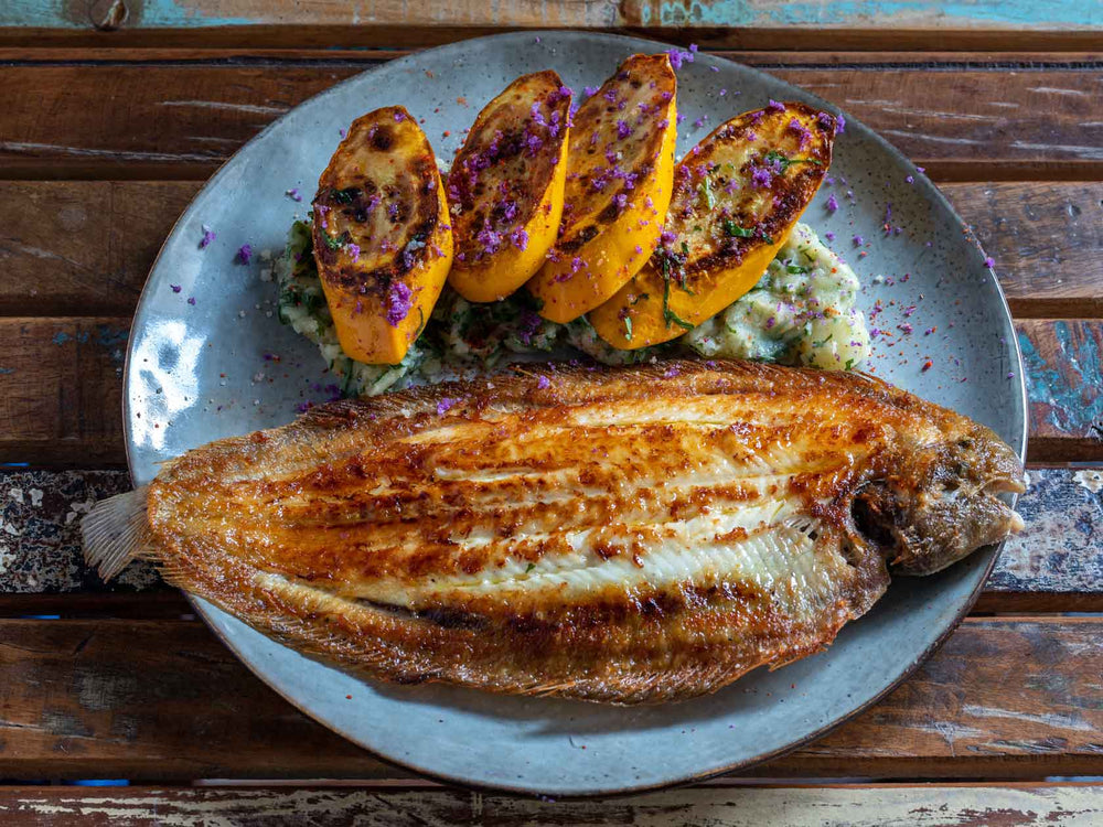 Whole British Dover Sole - Cleaned