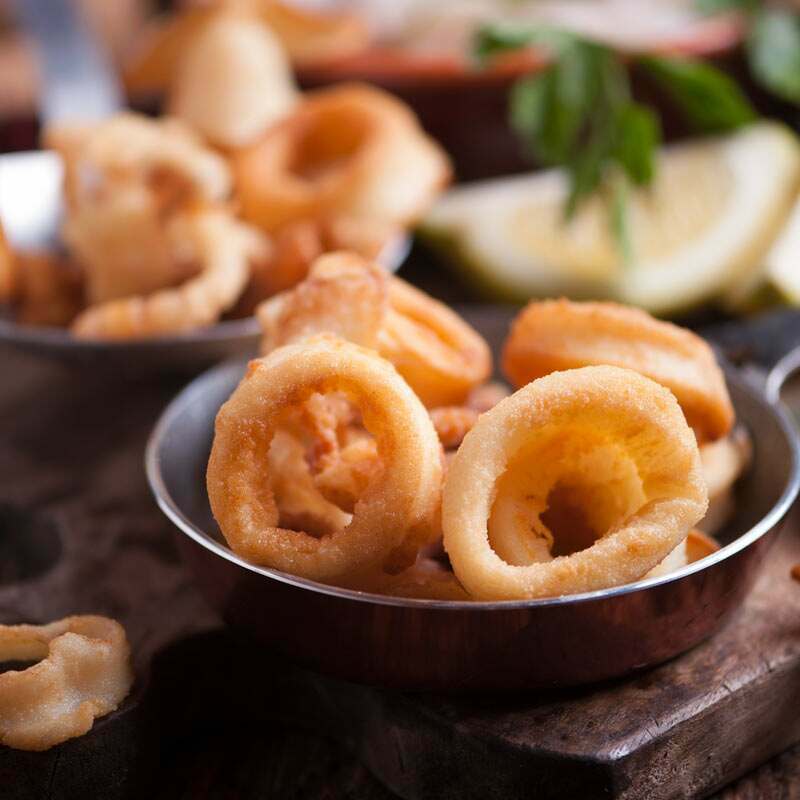 Crispy Battered Squid Rings