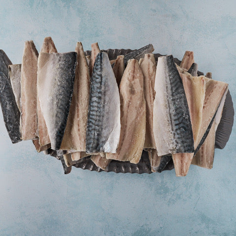 Wild Mackerel Fillets Bulk Case