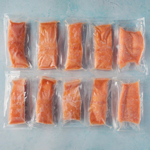 Freezer Filler Bundle Skinless Atlantic Salmon Steaks 280g x 5 packs