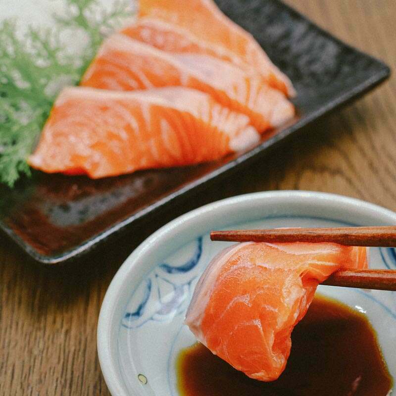 Chalkstream Rainbow Trout Back Sashimi Strip
