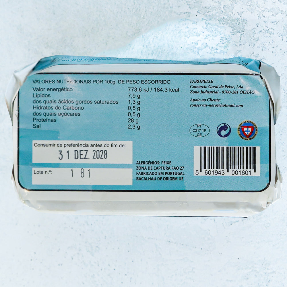 Acor Cod in Olive Oil and Garlic