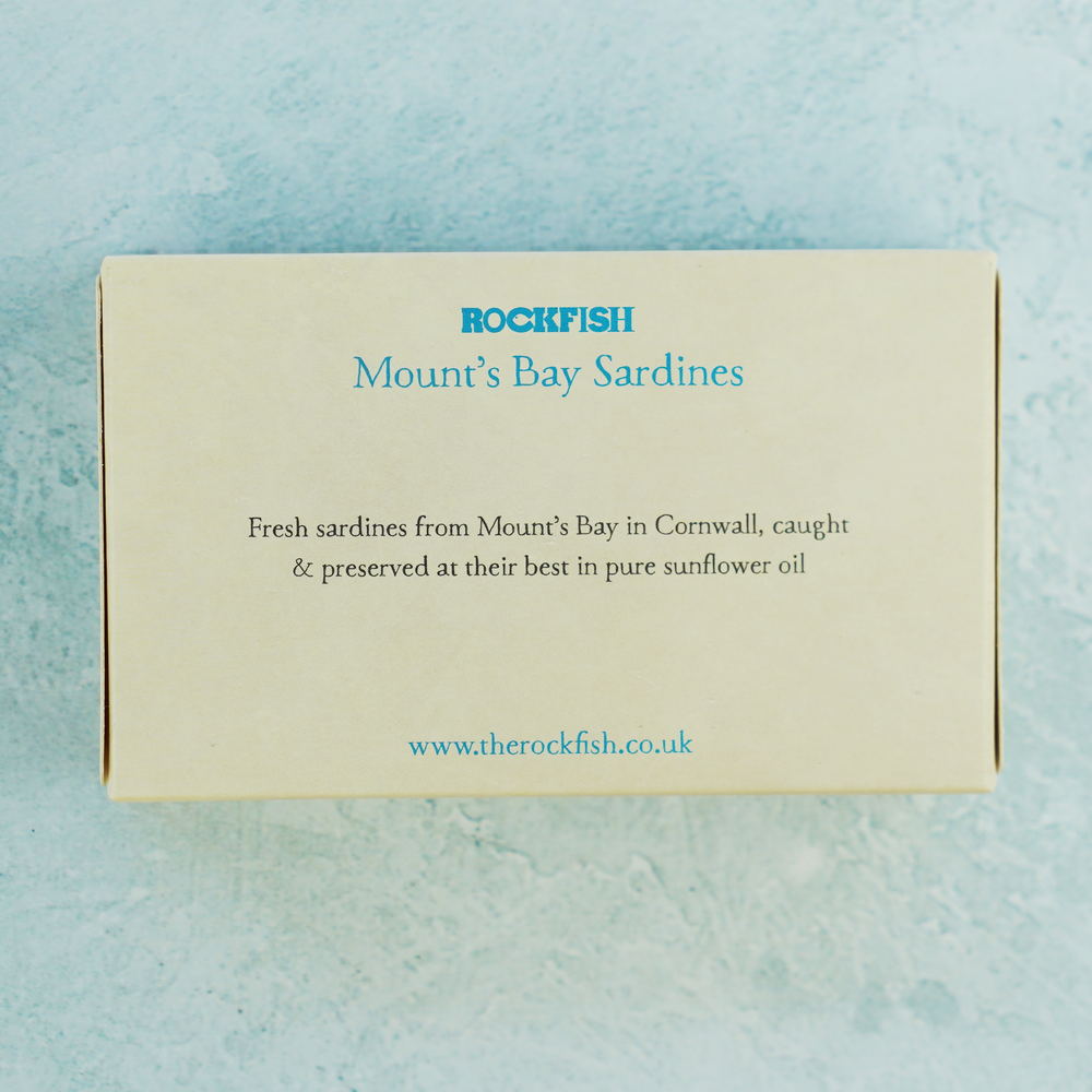 Rockfish Mount`s Bay Sardines in Sunflower Oil