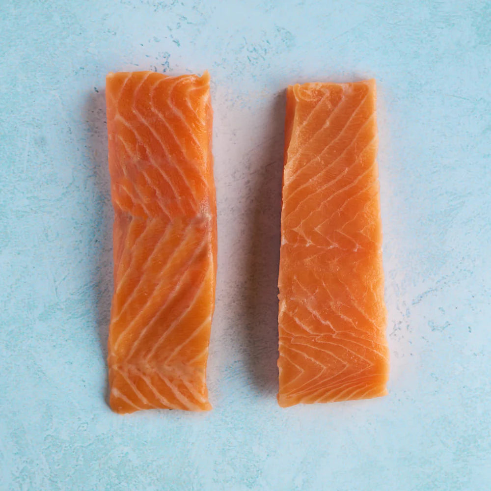 Skinless Atlantic Salmon Steaks and Peeled Atlantic Prawns £10 BUNDLE DEAL