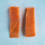 Skinless Atlantic Salmon Steaks