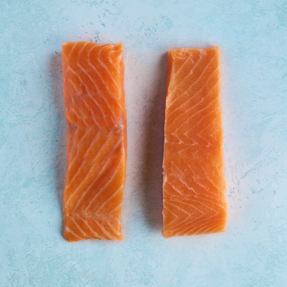 Skinless Atlantic Salmon Steaks