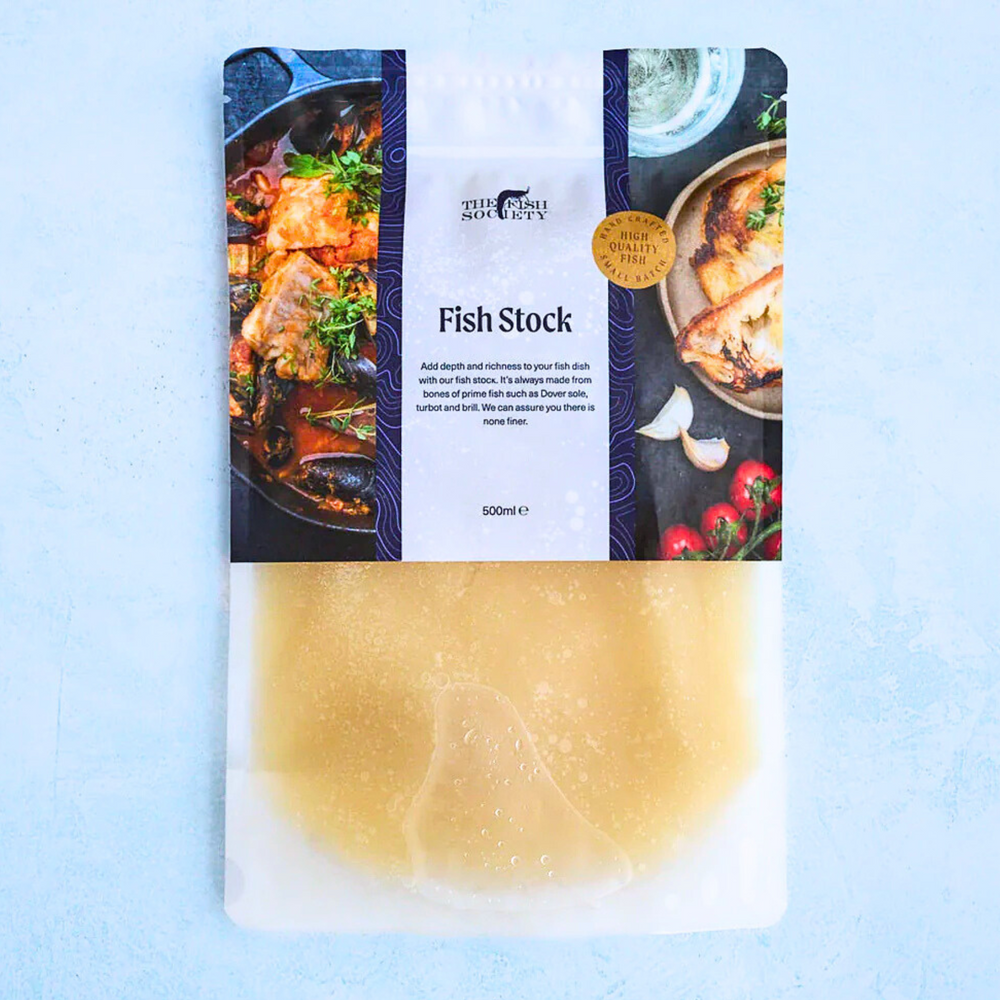 Paella Seafood Box - Serves 4-6 - The Fish Society Fish stock