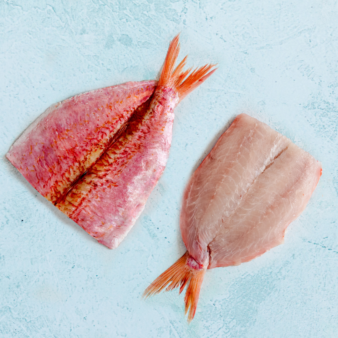 Wild British Butterflied Red Mullet Fillets -  2 pack