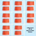 Wild Sockeye Salmon Fillets Bulk Pack