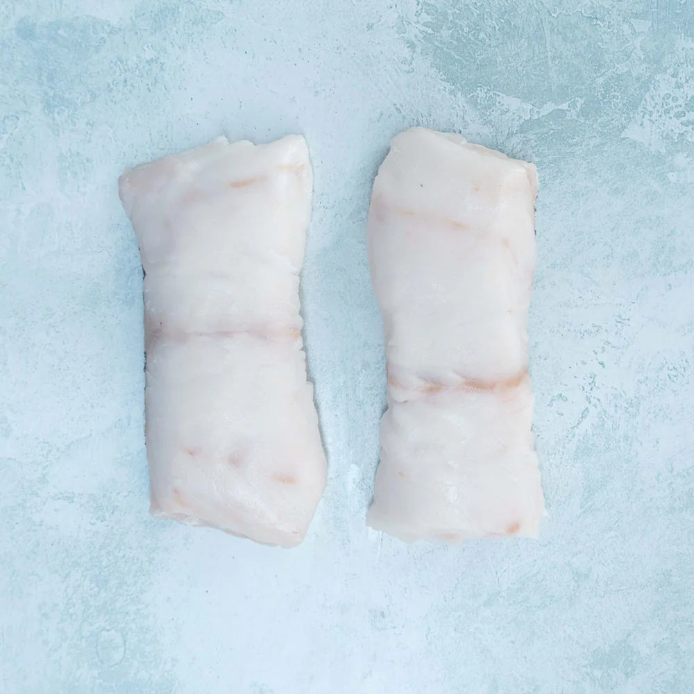 Wild British Hake Fillet Steaks - 10 Packs (20 Steaks)
